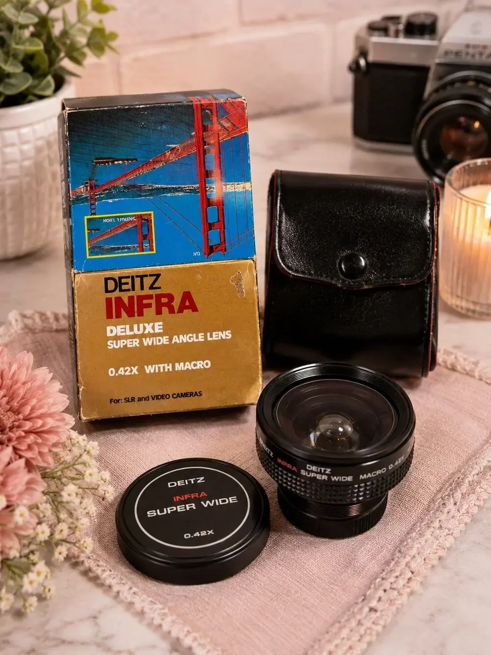 Deitz Infra Deluxe Super Wide Angle Lens with Macro attachment